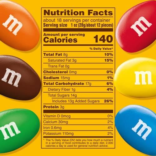 M&Ms Peanut Milk Chocolate Candy, Family Size, 18.08 Oz Resealable Bulk Bag