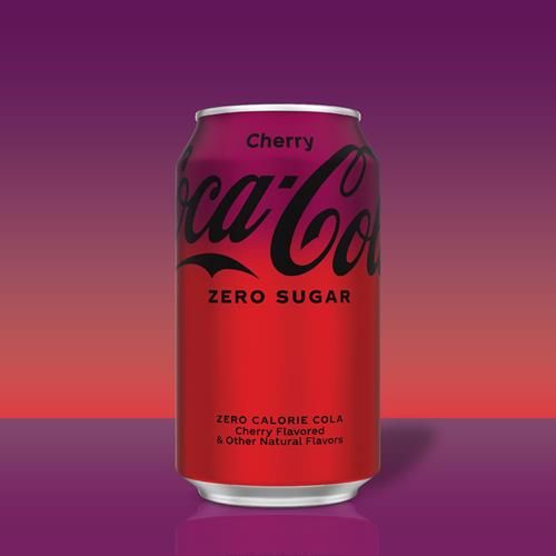 Coca-Cola Cherry Zero Soda, 12 Fl Oz (Pack Of 12)
