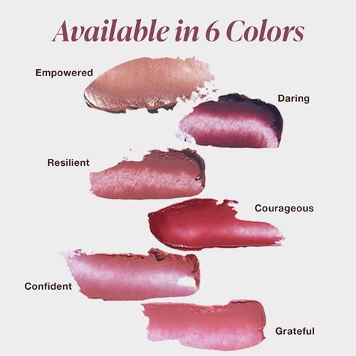 Mineral Fusion New Sheer Moisture Lip Tint, Buildable Lip Color, Hydrating Lip Balm With Jojoba Oil, Shea Butter & More, Hydrates & Nourishes, Fd&C Dye-Free & Hypoallergenic, Courageous, Cherry-R