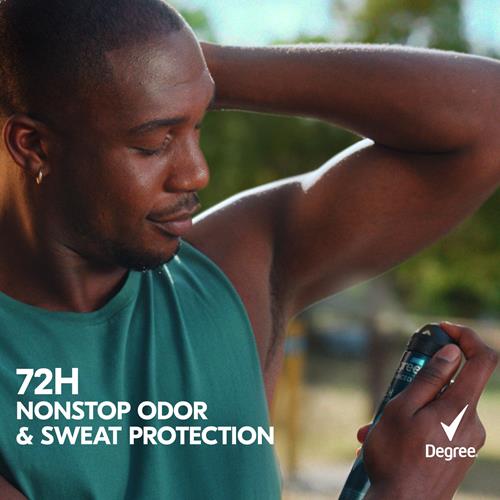 Degree Men Antiperspirant Deodorant Dry Spray Coconut Rush 72-Hour Sweat And Odor Protection? Deodorant For Men With Body Heat Activated Technology 3.8 Oz