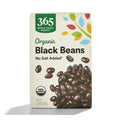 Whole Foods Market Organic Unsalted Black Beans, 13.4 Ounce