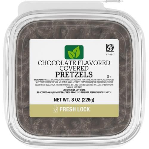 Kroger Chocolate Flavored Covered Pretzels 8 oz