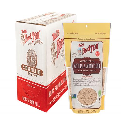 Bobs Red Mill Natural Almond Flour, 16Oz (Pack Of 1) - Non Gmo, Vegan, Paleo Friendly, Keto Friendly, Kosher