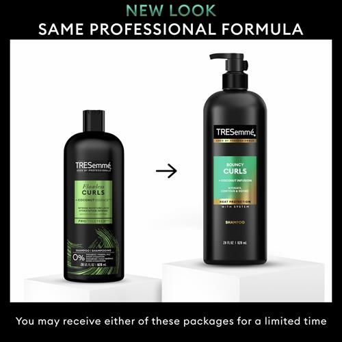 Tresemmé Moisturizing Shampoo Flawless Curls For Curly Hair Formulated With Pro Style Technology 28 Fl Oz
