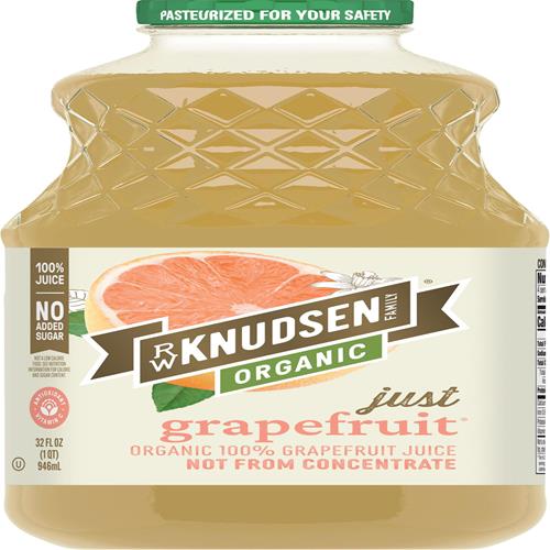 R.W. Knudsen, Organic Grapefruit Juice, 32 Fl Oz