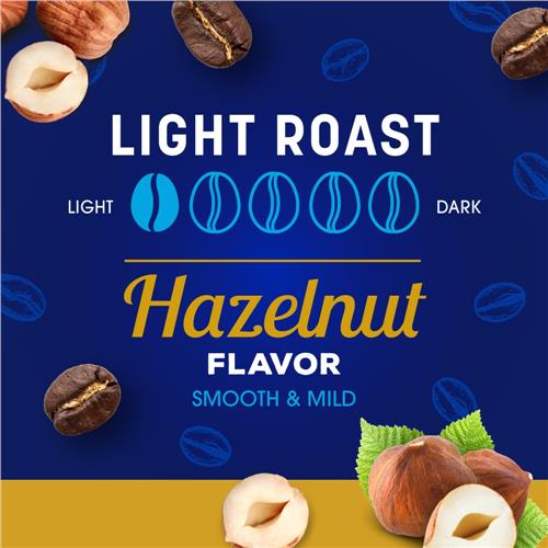 Kroger Hazelnut Light Roast Coffee Pods 12 ct
