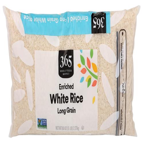 Whole Foods Market Enriched Long Grain White Rice, 80 Oz