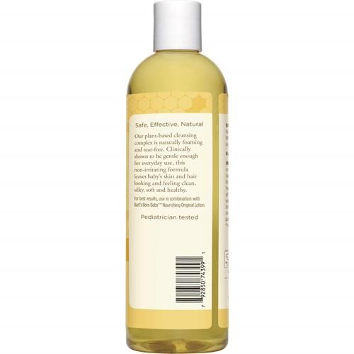 Burts Bees Baby Shampoo & Wash, Original Tear Free Baby Soap - 12 Ounce Bottle