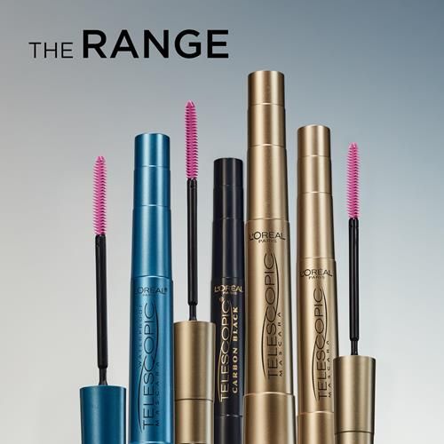 Loreal Paris Makeup Telescopic Original Lengthening Mascara, Blackest Black, 0.27 Fl Oz (1 Count)