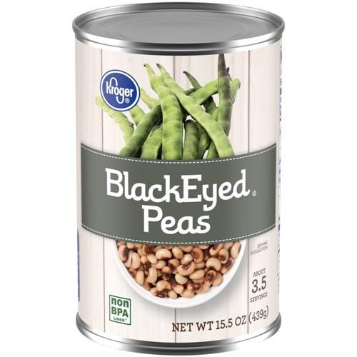 Kroger Black Eyed Peas 15.5 oz
