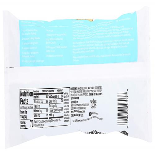 Whole Foods Market, Dark Chocolate Baking Chunks, 12 Ounce