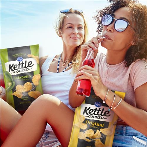 Kroger Jalapeño Kettle Cooked Potato Chips 8 oz