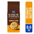 Kroger Supreme Soft Baked Peanut Butter Cookies 8.6 oz