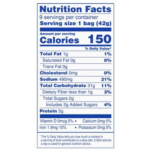 Kroger Pretzel Mini Twists 9 ct / 1.48 oz
