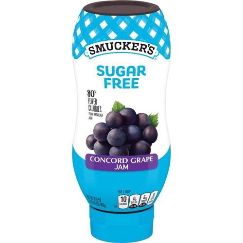 Smucker’S Squeeze Sugar Free Concord Grape Jam, 16.5 Oz. Bottle