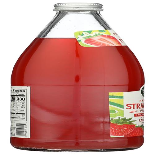 Whole Foods Market Organic Strawberry Flavored Italian Soda, 25.4 Fz