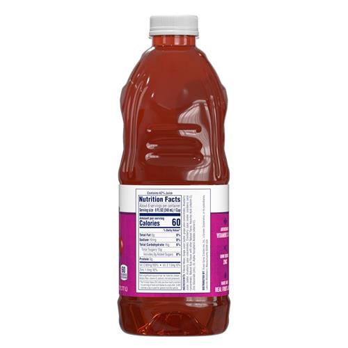 Ocean Spray Immunity Cranberry Blueberry Acai Flavored Juice Drink, Immunity Support Beverage With Antioxidants Vitamin C, Vitamin E And Zinc, 60 Fl Oz Bottle