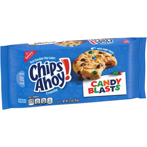 Chips Ahoy! Candy Blasts Chocolate Chip Cookies, 12.4 Oz