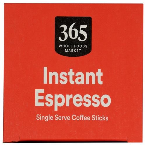Whole Foods Market, Instant Espresso, Dark Roast, 25 Single Serve Coffee Sticks, 2.65 Ounces