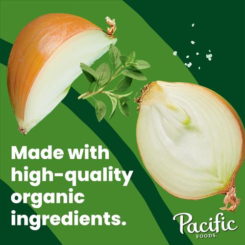 Pacific Foods Organic Chicken Broth 32 Oz Carton