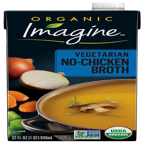 Imagine No Chicken Broth, Organic, 32 Oz