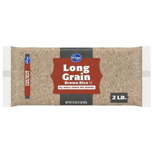 Kroger Long Grain Brown Rice 32 oz