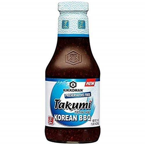Kikkoman Takumi Teriyaki Sauce, Korean Bbq, 21 Oz
