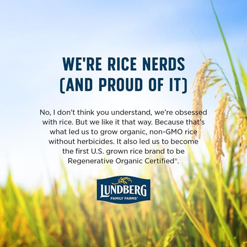 Lundberg Wild Rice, Regenerative Organic Certified –?100% Natural California Cultivated Wild Black Rice, 8 Oz