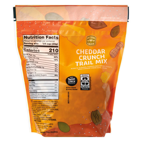 Southern Grove Cheddar Crunch Trail Mix - 14 oz