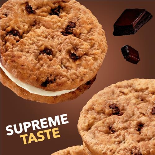 Kroger Supreme Chocolate Chip Vanilla Creme Sandwich Cookies 12.5 oz