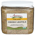 Aurora Products Organic Green Lentils, 56 Oz