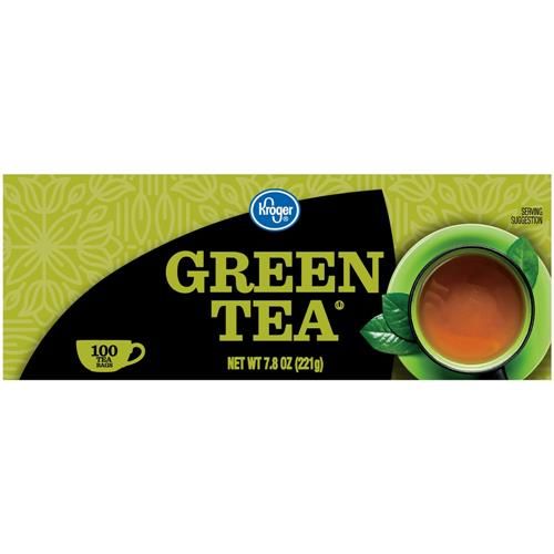 Kroger Green Tea Bags 100 ct