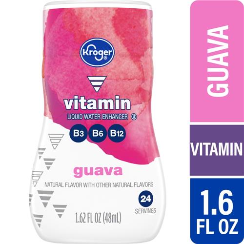 Kroger Vitamin Guava Water Enhancer Bottle 1.62 fl oz