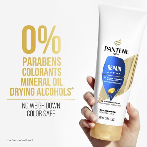 Pantene Pro-V Repair & Protect Shampoo, 12 Oz + Conditioner, 10.4 Oz