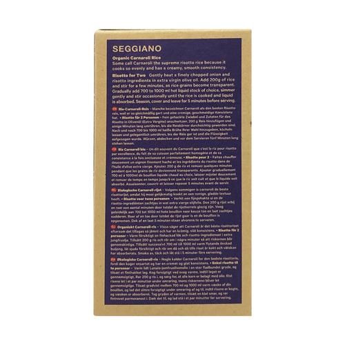 Seggiano Organic Carnaroli Risotto Rice, 17.6 Oz