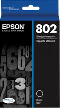 New, Pre-Owned - Epson 802 Black Standard Yield Ink Cartridge