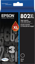 New, Pre-Owned - Epson 802XL Black High Yield Ink Cartridge