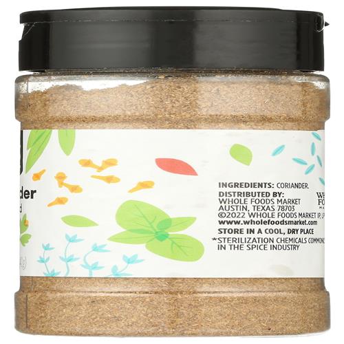 Whole Foods Market, Ground Coriander, 1.45 Ounce