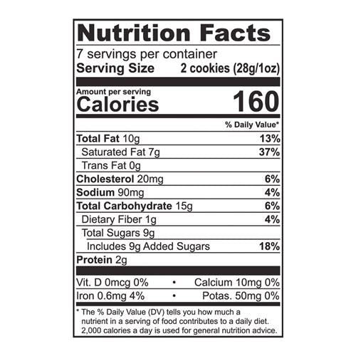 Tates Bake Shop Coconut Crisp Cookies, 7 Oz