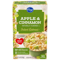 Kroger Naturally Flavored Apple & Cinnamon Instant Oatmeal 10 ct