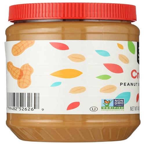 Whole Foods Market, No Stir Creamy Peanut Butter Spread, 40 Ounce
