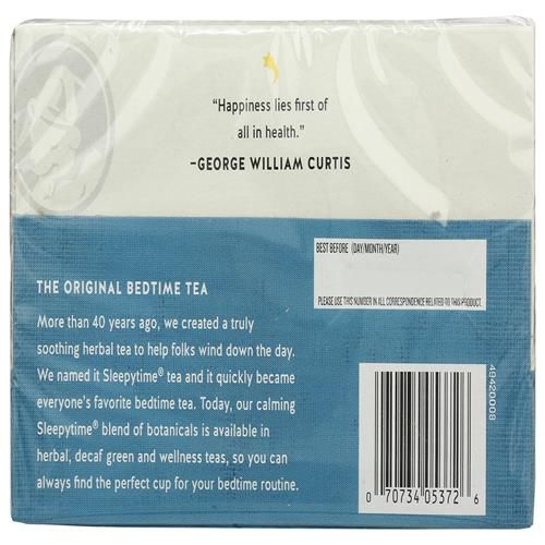 Celestial Seasonings Wellness Tea, Sleepytime Extra, 20 Count Box