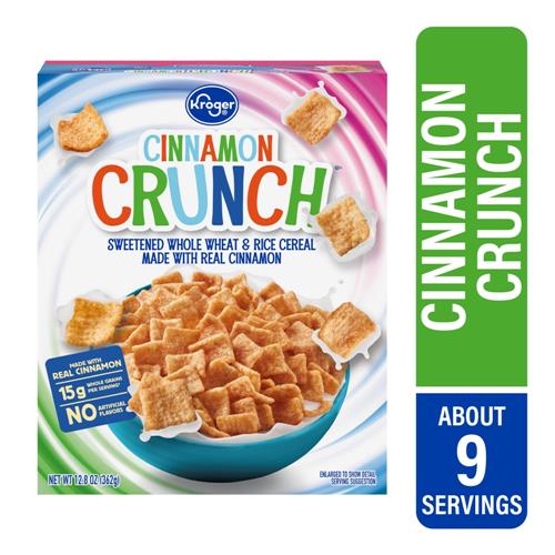 Kroger Cinnamon Crunch Rice Cereal 12.8 oz