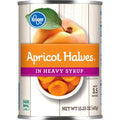 Kroger Canned Apricot Halves in Heavy Syrup 15.25 oz