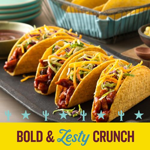 Old El Paso Stand ‘N Stuff Taco Shells, Zesty Ranch Flavored, Gluten Free Crunchy Corn Taco Shells, 10 Count, 5.4 Oz