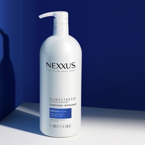 Nexxus Humectress Moisturizing Conditioner Ultimate Moisture For Dry Hair Moisturizing Proteinfusion With Elastin Protein And Green Caviar 33.8 Oz