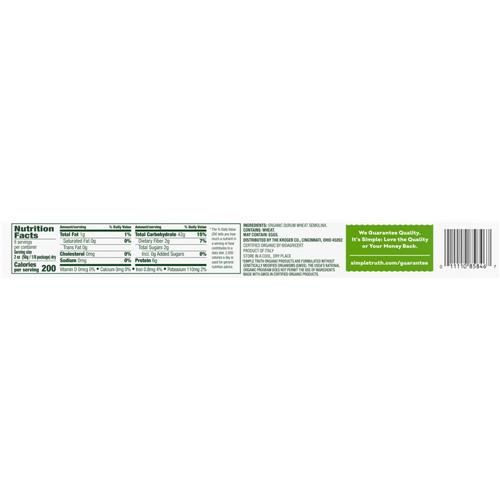 Simple Truth Organic Spaghetti 16 oz