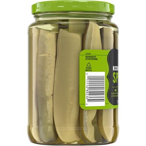 Kroger Kosher Dill Spear Pickles 24 fl oz
