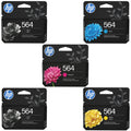 New, Pre-Owned - HP 564 2 Black, Cyan, Magenta, Yellow Ink (5-pack)