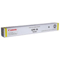 New, Pre-Owned - Canon GPR-36 Standard Yield Yellow Toner Cartridge, 3785B003AA